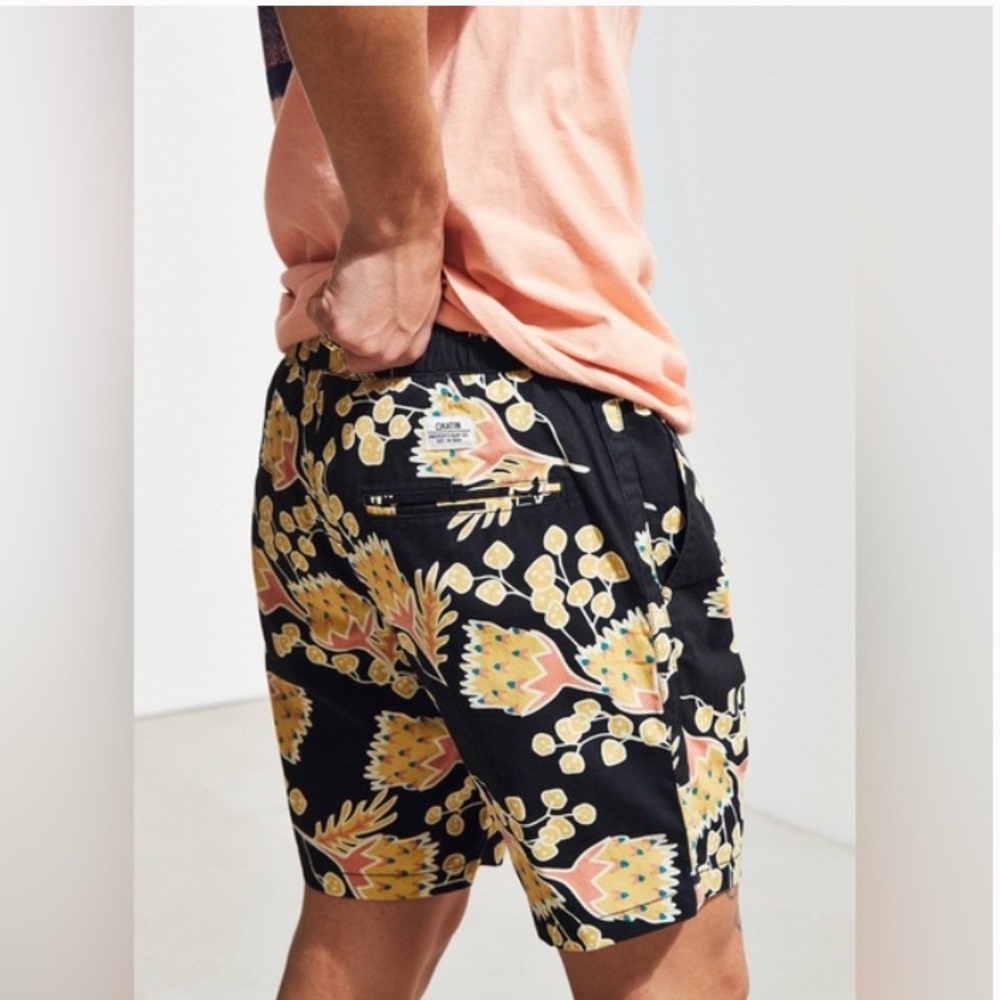 Katin Mens Printed Patio Short Size M Floral